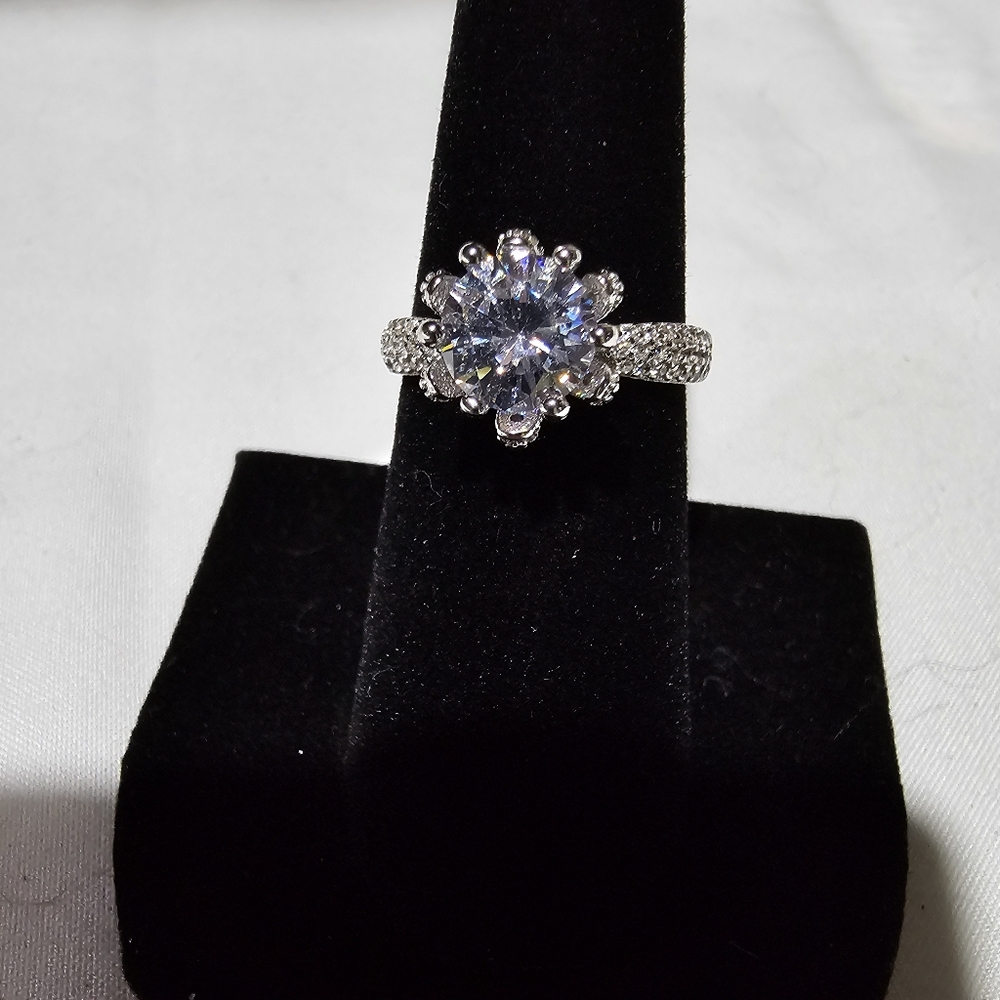 Sterling Silver Engagement Ring 💍